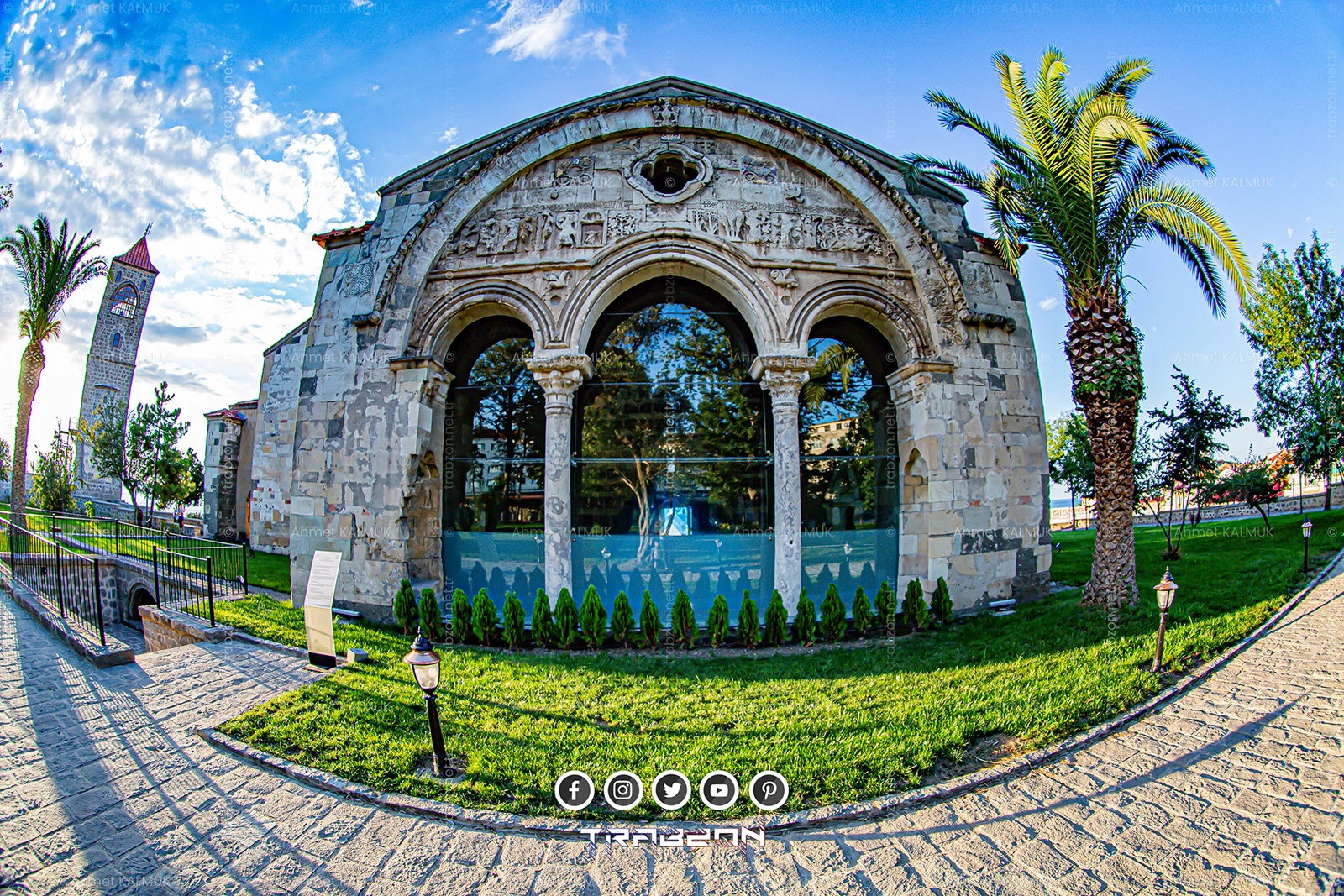 Trabzon Ayasofya Cami Güney Cephe