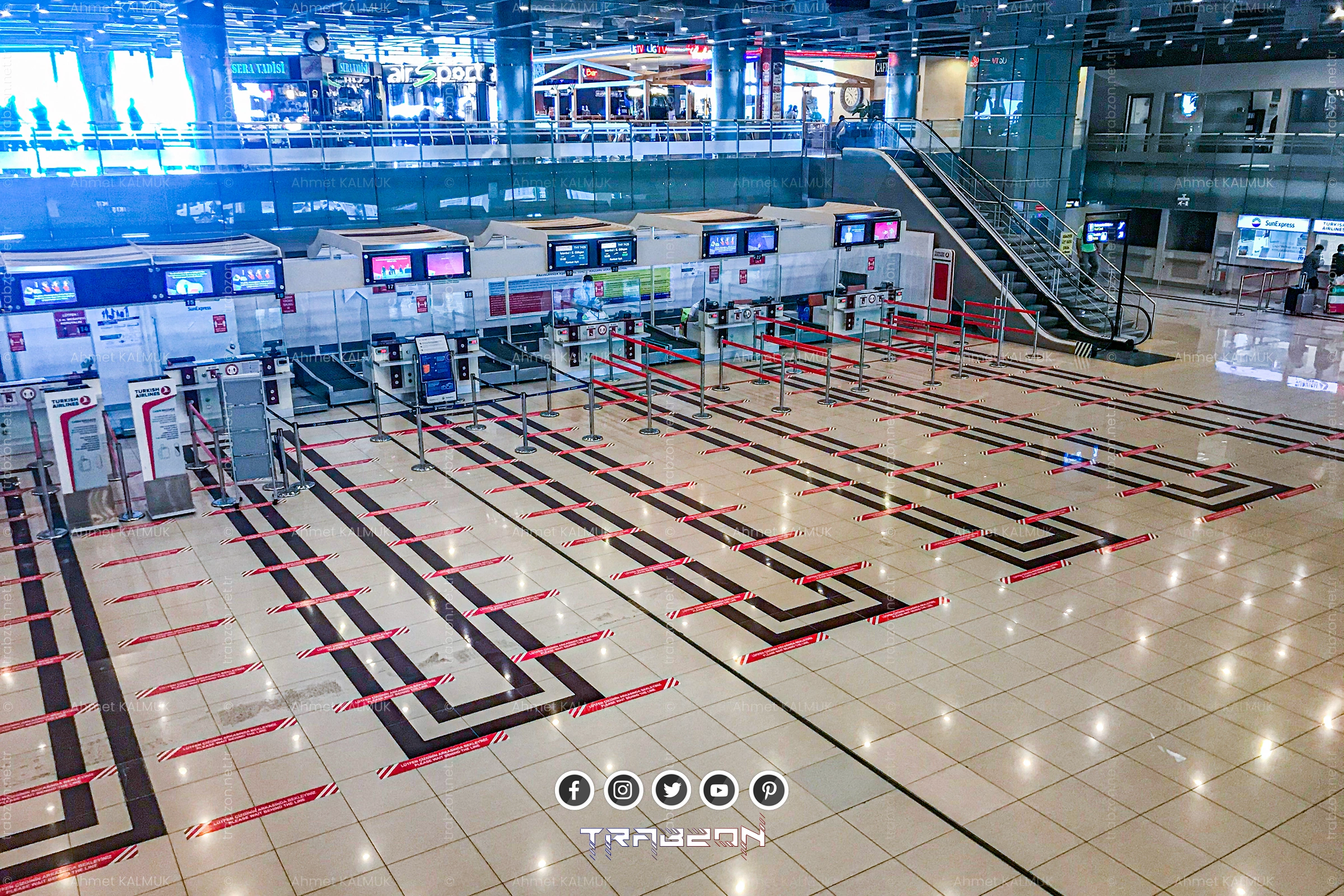 Trabzon Havalimanı Checkin Gişeleri